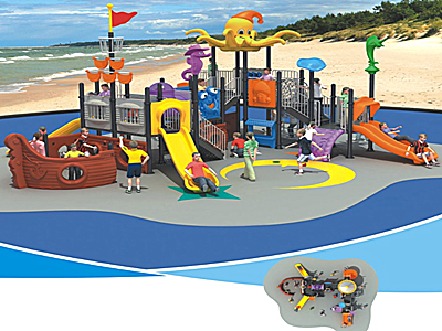 山西海盜船滑梯-3