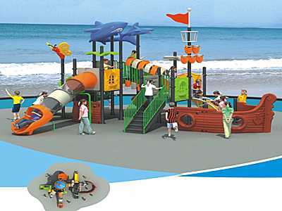 山西海盜船滑梯-4