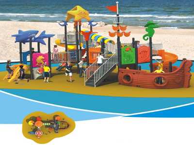 山西海盜船滑梯-2