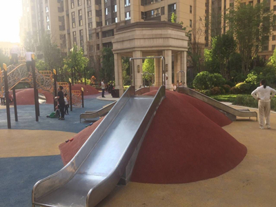 山西不銹鋼直滑梯